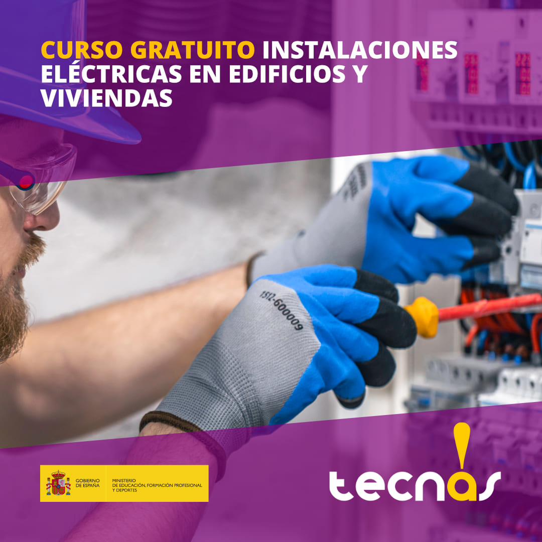 9 CURSO GRATUITO INSTALACIONES ELÉCTRICAS EN EDIFICIOS Y VIVIENDAS